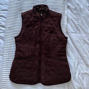 NWOT Orvis Suede Padded Vest